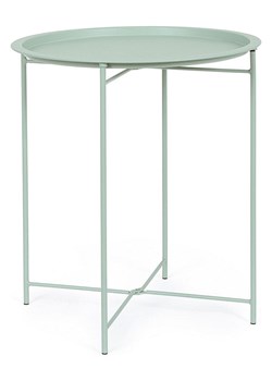 Bizzotto Stolik "Wissant" w kolorze miętowym - wys. 52 x Ø 46 cm ze sklepu Limango Polska w kategorii Stoliki kawowe - zdjęcie 188951533