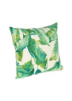 Bizzotto Poduszka w kolorze biało-zielonym - 43 x 43 x 3 cm ze sklepu Limango Polska w kategorii Poduszki dekoracyjne - zdjęcie 188951611