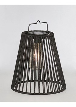 Bizzotto Lampa solarna "Nikhita" w kolorze czarnym - wys. 26,5 x Ø 21,5 cm ze sklepu Limango Polska w kategorii Oświetlenie - zdjęcie 188951694