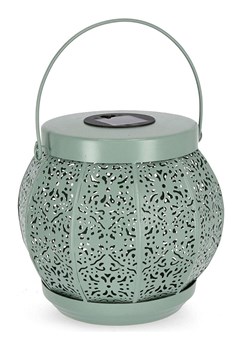 Bizzotto Lampa solarna "Kalidas" w kolorze zielonym - wys. 20 x Ø 20 cm ze sklepu Limango Polska w kategorii Oświetlenie - zdjęcie 188951712
