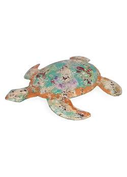 Bizzotto Figurka dekoracyjna "Turtle" ze wzorem - 27,5 x 6,5 x 24,5 cm ze sklepu Limango Polska w kategorii Dekoracje i akcesoria ogrodowe - zdjęcie 188951734