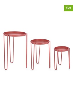 Bizzotto Stojaki (3 szt.) "Madelyn" w kolorze łososiowym na rośliny ze sklepu Limango Polska w kategorii Doniczki i osłonki - zdjęcie 188951761