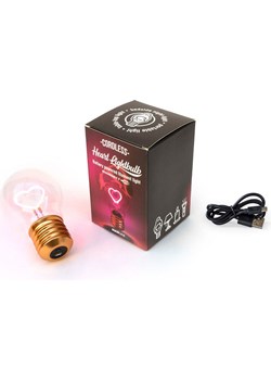 SuckUK Dekoracyjna lampa LED "Heart" w kolorze różowym ze sklepu Limango Polska w kategorii Oświetlenie - zdjęcie 188951973