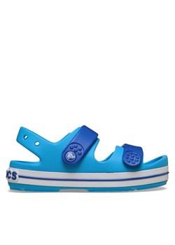 Sandały Crocs Crocband Cruiser Sandal T 209424 Niebieski ze sklepu eobuwie.pl w kategorii Sandały dziecięce - zdjęcie 188952382