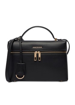 Torebka GINO ROSSI EO-LX10265 Czarny ze sklepu eobuwie.pl w kategorii Kuferki - zdjęcie 188952410