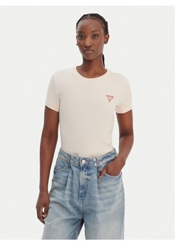 Guess T-Shirt W2YI44 J1314 Pomarańczowy Regular Fit ze sklepu MODIVO w kategorii Bluzki damskie - zdjęcie 188953024