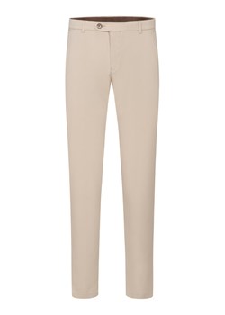 Bugatti Chinosy 4890-76301C Beżowy Slim Fit ze sklepu MODIVO w kategorii Spodnie męskie - zdjęcie 188953060
