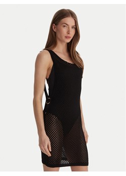 Guess Sukienka plażowa E6GK09 Z5632 Czarny Regular Fit ze sklepu MODIVO w kategorii Odzież plażowa - zdjęcie 188953064