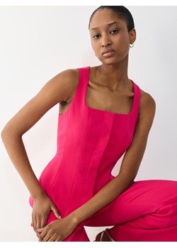 Mohito - Różowa kamizelka na szerokich ramiączkach - fuksjowy ze sklepu Mohito w kategorii Bluzki damskie - zdjęcie 188954320
