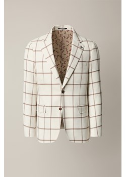 Marynarka Męska Beżowa w Kratę Clusone ze sklepu Lancerto S.A. w kategorii Marynarki męskie - zdjęcie 188954490