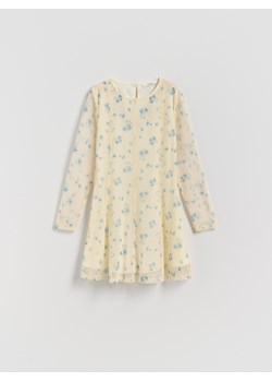 Reserved - Sukienka w kwiatki - wielobarwny ze sklepu Reserved w kategorii Sukienki dziewczęce - zdjęcie 188954681