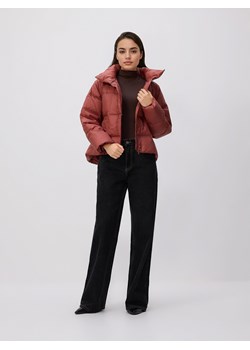 Reserved - Pikowana kurtka z puchem - brudny róż ze sklepu Reserved w kategorii Kurtki damskie - zdjęcie 188954740