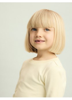 Reserved - Gładka koszulka - jasnożółty ze sklepu Reserved w kategorii Bluzki dziewczęce - zdjęcie 188954852