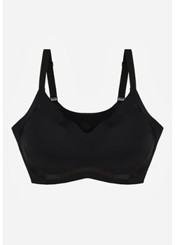 Czarny Biustonosz Ozdobiona Przezroczystymi Wstawkami z Usztywnieniem Seanael ze sklepu renee.pl w kategorii Biustonosze - zdjęcie 188955612