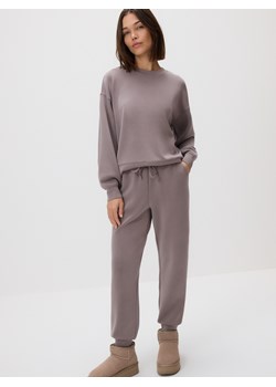 Reserved - Joggery z modalem - brązowy ze sklepu Reserved w kategorii Spodnie damskie - zdjęcie 188955822