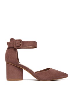 Czółenka DeeZee CEO-112233 Bordowy ze sklepu eobuwie.pl w kategorii Czółenka - zdjęcie 188956102