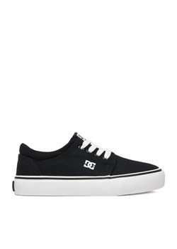 Tenisówki DC Shoes CEOWB-LEA-ZL-DC001-CH Czarny ze sklepu eobuwie.pl w kategorii Trampki dziecięce - zdjęcie 188956110