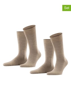 ESPRIT Skarpety (2 pary) "Basic" w kolorze beżowym ze sklepu Limango Polska w kategorii Skarpetki męskie - zdjęcie 188956543
