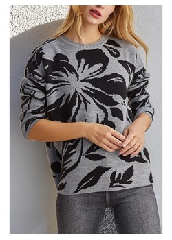 LA Angels Sweter w kolorze szaro-czarnym ze sklepu Limango Polska w kategorii Swetry damskie - zdjęcie 188956583