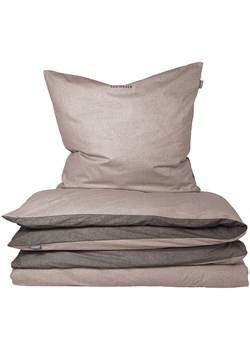 Schiesser Komplet pościeli renforcé "Double Face" w kolorze beżowo-antracytowym ze sklepu Limango Polska w kategorii Pościele - zdjęcie 188956740