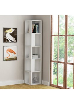 Scandinavia Concept Regał "Piano" w kolorze białym na książki - 34 x 161 x 34 cm ze sklepu Limango Polska w kategorii Regały i witryny - zdjęcie 188956823