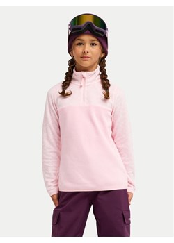 Roxy Polar Alabama ERGFT04011 Różowy Relaxed Fit ze sklepu MODIVO w kategorii Bluzy dziewczęce - zdjęcie 188956872