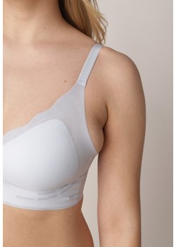 Niebieski Bezszwowy Biustonosz z Usztywnieniem Bez Fiszbin Zeritha ze sklepu renee.pl w kategorii Biustonosze - zdjęcie 188957344