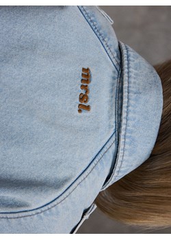 Mohito - Jeansowa kurtka oversize - niebieski ze sklepu Mohito w kategorii Kurtki damskie - zdjęcie 188957672