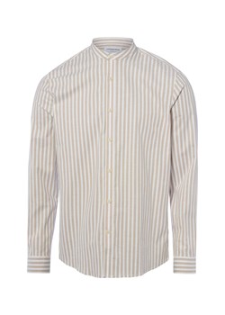 Lindbergh Męska koszula casual Mężczyźni Comfort Fit Bawełna kitt w paski ze sklepu vangraaf w kategorii Koszule męskie - zdjęcie 188958283