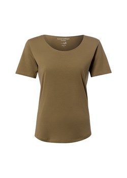 Franco Callegari Koszulka damska Kobiety Bawełna khaki jednolity ze sklepu vangraaf w kategorii Bluzki damskie - zdjęcie 188958354