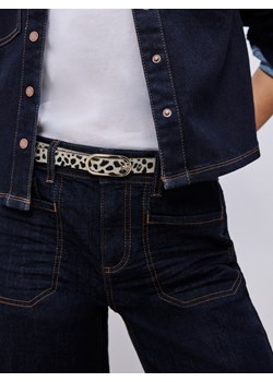 Street One Damski pasek skórzany Kobiety skóra czarny wzorzysty ze sklepu vangraaf w kategorii Paski damskie - zdjęcie 188958412