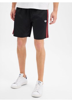 adidas Originals Męskie spodenki dresowe - Firebird Mężczyźni czarny jednolity ze sklepu vangraaf w kategorii Spodenki męskie - zdjęcie 188958442