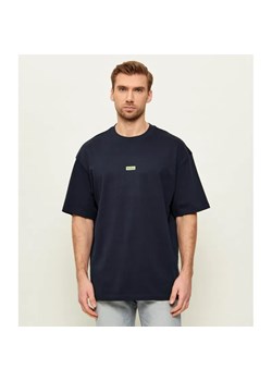 Hugo Blue T-shirt Nalono | Relaxed fit ze sklepu Gomez Fashion Store w kategorii T-shirty męskie - zdjęcie 188960190