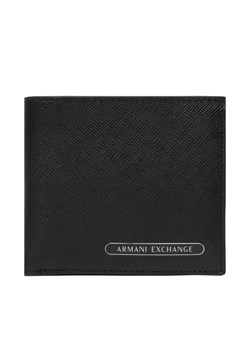 Portfel Armani Exchange XM000167 AF12702 UC001 Czarny ze sklepu eobuwie.pl w kategorii Portfele męskie - zdjęcie 188960991