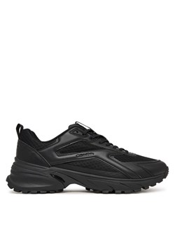 Sneakersy Calvin Klein Hike Runner Laceup Strip M-Lt HM0HM02154 Czarny ze sklepu eobuwie.pl w kategorii Buty sportowe męskie - zdjęcie 188961004
