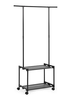 Bizzotto Wieszak stojący w kolorze czarno-szarym - 86 x 156 x 35 cm ze sklepu Limango Polska w kategorii Szafy - zdjęcie 188961383