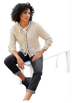 Heine Kardigan w kolorze beżowym ze sklepu Limango Polska w kategorii Swetry damskie - zdjęcie 188961633