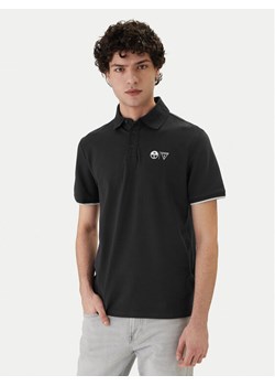 Guess Polo M6GP47 K3323 Granatowy Regular Fit ze sklepu MODIVO w kategorii T-shirty męskie - zdjęcie 188961693