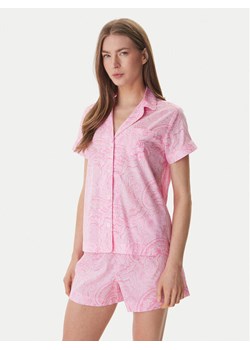 LAUREN RALPH LAUREN Piżama ILN12499 Różowy Regular Fit ze sklepu MODIVO w kategorii Piżamy damskie - zdjęcie 188961780