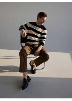 Reserved - Sweter z wełny merino - granatowy ze sklepu Reserved w kategorii Swetry męskie - zdjęcie 188962431