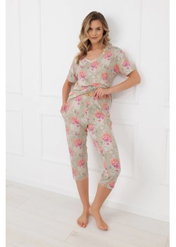 Piżama damska krótki rękaw, 3/4 spodnie Harmonia ze sklepu italianfashion w kategorii Piżamy damskie - zdjęcie 188963010