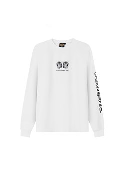 Mind Warped Ls - Paper White ze sklepu Surf Inc w kategorii Bluzki damskie - zdjęcie 188963553