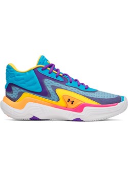 Buty do koszykówki uniseks Under Armour UA Spawn 7 Mid - multikolor ze sklepu Sportstylestory.com w kategorii Buty sportowe męskie - zdjęcie 188964234