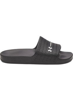 Damskie klapki Under ARMOUR UA W ARMR SLIDE LITE - czarne ze sklepu Sportstylestory.com w kategorii Klapki damskie - zdjęcie 188964270