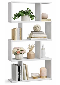 Regał Otwarty Biały W7-N79 ze sklepu Edinos.pl w kategorii Regały i witryny - zdjęcie 188964483