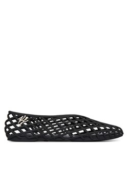 Baleriny KARL LAGERFELD Jelly Ballet KL80036 Czarny ze sklepu eobuwie.pl w kategorii Balerinki - zdjęcie 188964514
