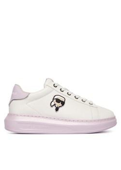 KARL LAGERFELD Sneakersy Kapri KL62530P Biały ze sklepu MODIVO w kategorii Buty sportowe damskie - zdjęcie 188965100