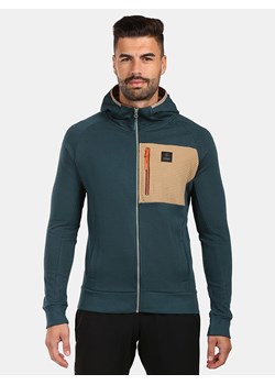 Kilpi Bluza "Balu" w kolorze zielono-beżowym ze sklepu Limango Polska w kategorii Bluzy męskie - zdjęcie 188965602