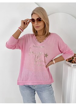 bluzka marla różowa one size ze sklepu UBRA w kategorii Bluzki damskie - zdjęcie 188965922