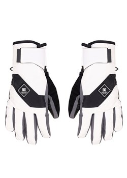 Rękawice narciarskie DC Shoes Franchise ADYHN03030 Biały ze sklepu eobuwie.pl w kategorii Rękawiczki męskie - zdjęcie 188966520